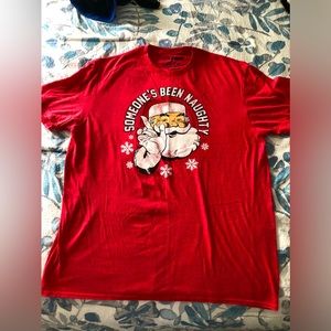 Christmas shirt with Santa